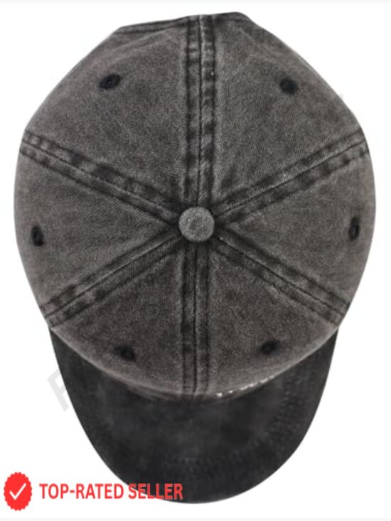 Adjustable Embroidered Letter Print Baseball Cap Unisex Classic Cotton Dad Hat main image 5